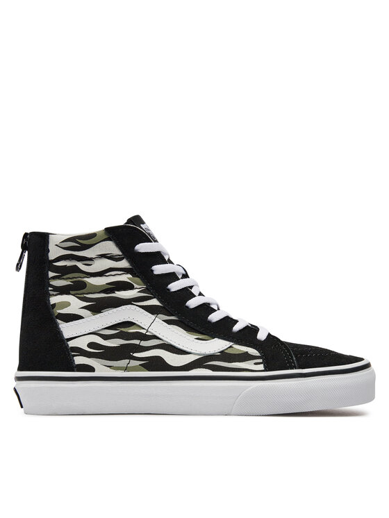 Vans Snīkeri Jn Sk8-Hi Zip VN0007PVN421 Melns