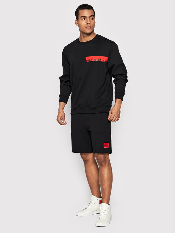 HUGO Hugo Спортивні шорти Diz222 50466196 Чорний Regular Fit