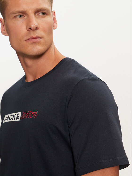 Jack&Jones Jack&Jones T-shirt Corp 12233999 Tamnoplava Standard Fit