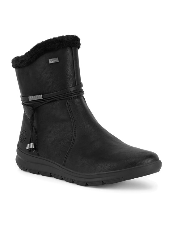 Rieker Rieker Botine Z0070-00 Negru