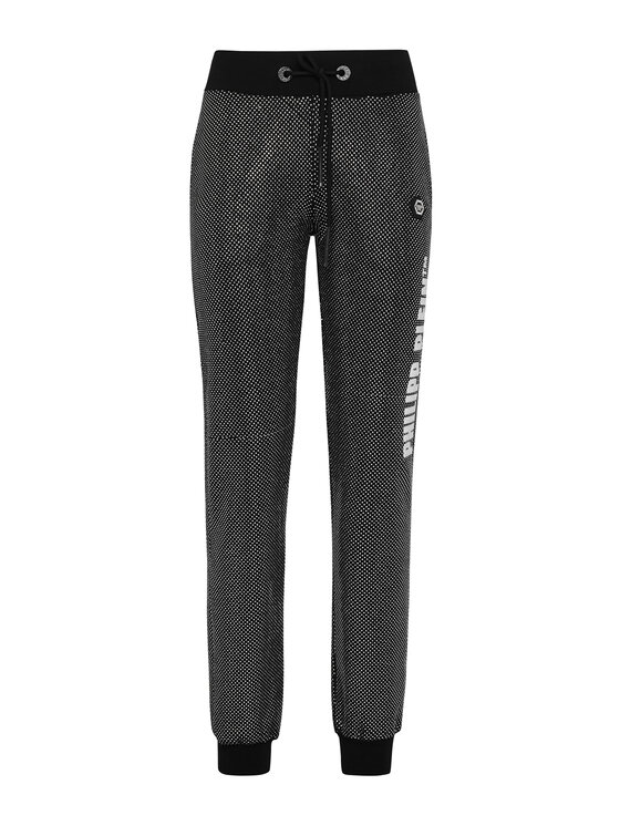 PHILIPP PLEIN PHILIPP PLEIN Teplákové nohavice 21863 Čierna