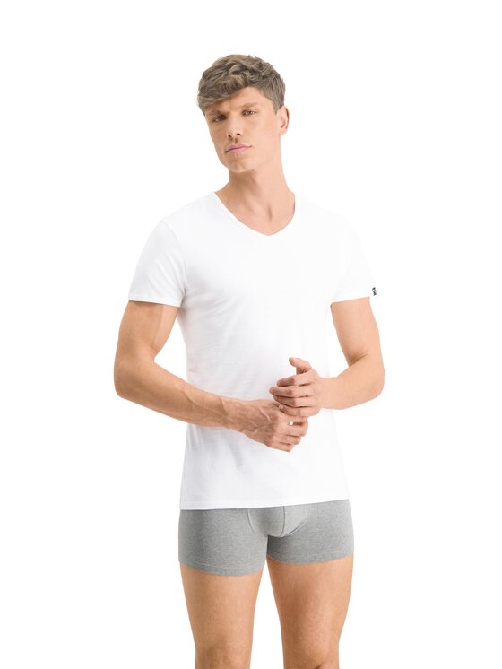 Puma Puma T-Shirt 27498 Biały Comfort Fit