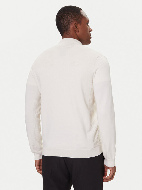 BOSS BOSS Светр Momentum-X QZ 50547898 Écru Regular Fit