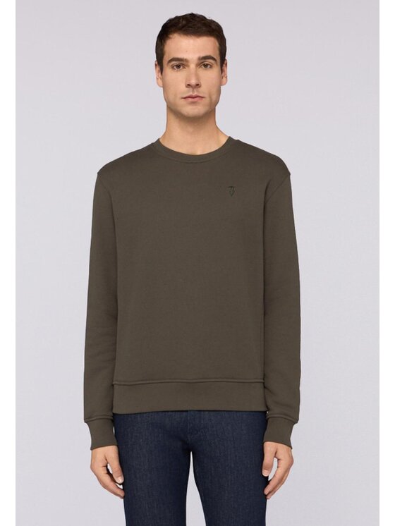 Trussardi Trussardi Felpa G8088000034N035 Verde Regular Fit