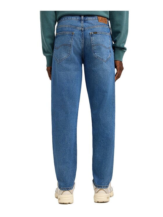 Lee Lee Jeansy 112350599 Niebieski Loose Fit