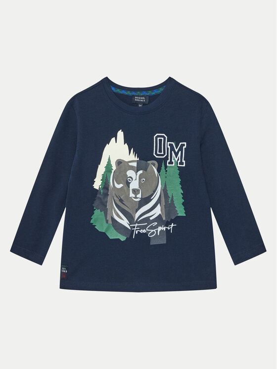 Original Marines Original Marines Palaidinė DEA2613B Tamsiai mėlyna Regular Fit