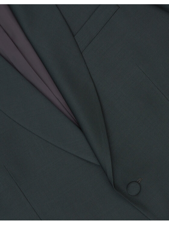 Borgio Borgio Marynarka cesaro_z Zielony Slim Fit