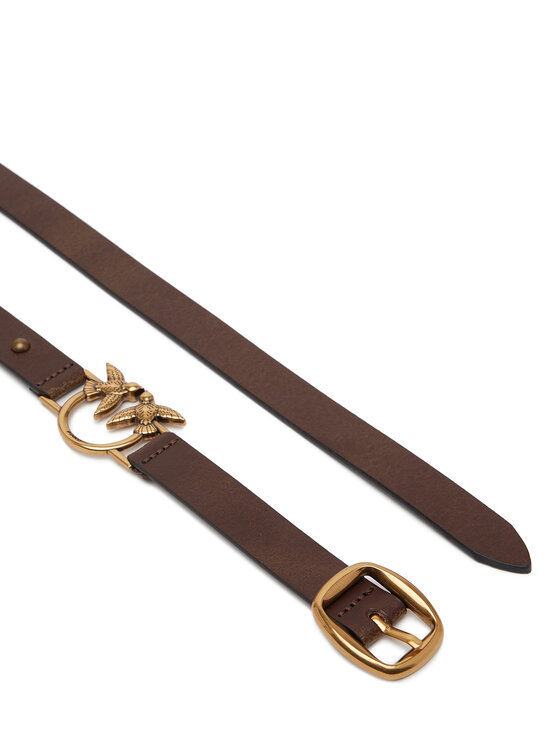 PINKO PINKO Damengürtel Dita H2 Belt 20251 PLT01 104796 A2GG Braun