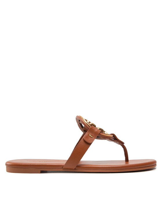 Tory Burch Žabky Miller 136593 Hnedá