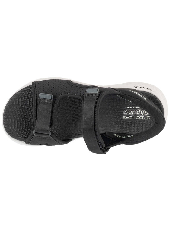 Skechers Skechers Sandali Skechers Slip-Ins: Go Walk Flex Sandal - Easy Entry Nero