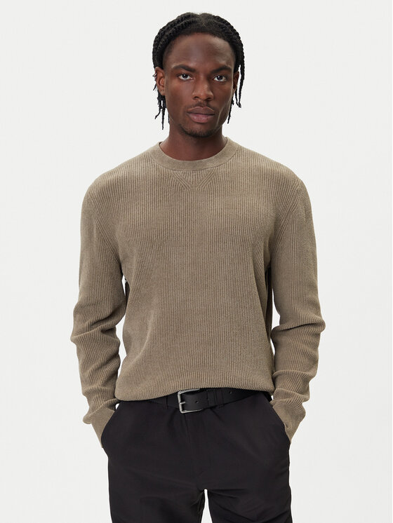 BOSS BOSS Sweater P-Horso 50549989 Barna Regular Fit