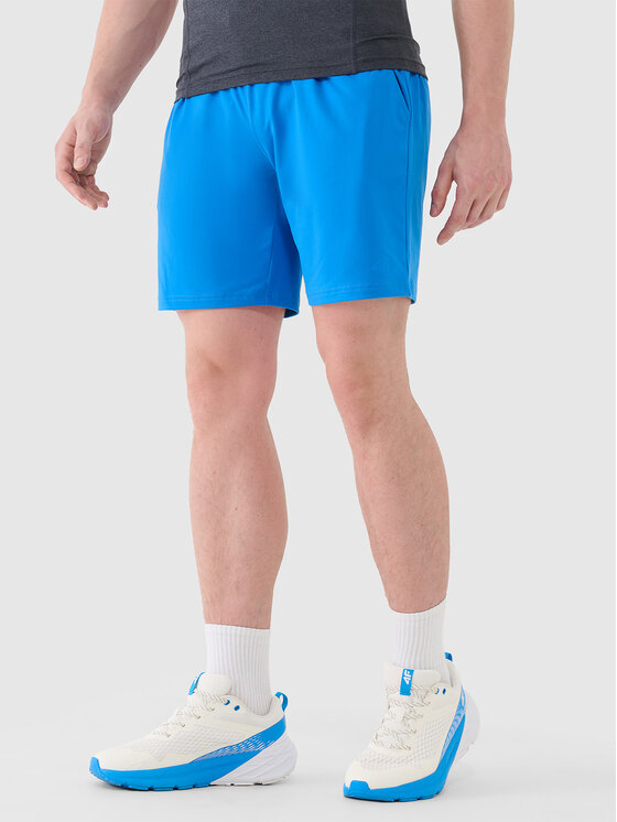 4F 4F Sportovní kraťasy MULTI ACTIVE Modrá Regular Fit