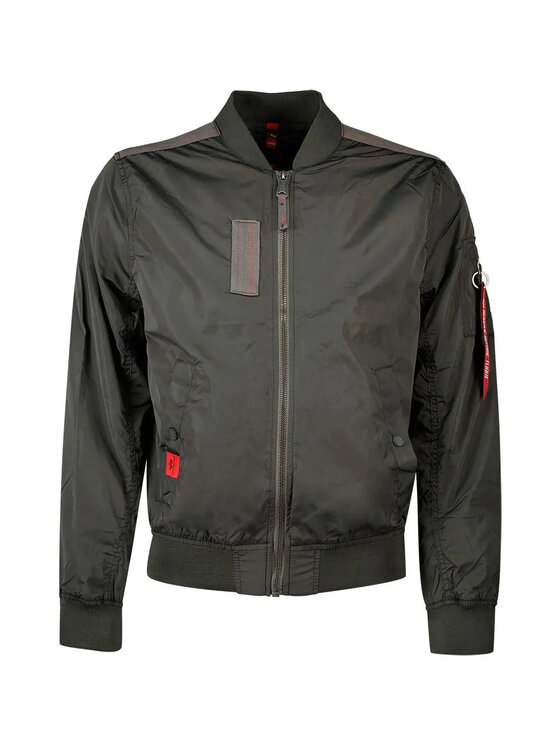 Alpha Industries Alpha Industries Kurtka bomber AI.116104-136-XL Szary Slim Fit