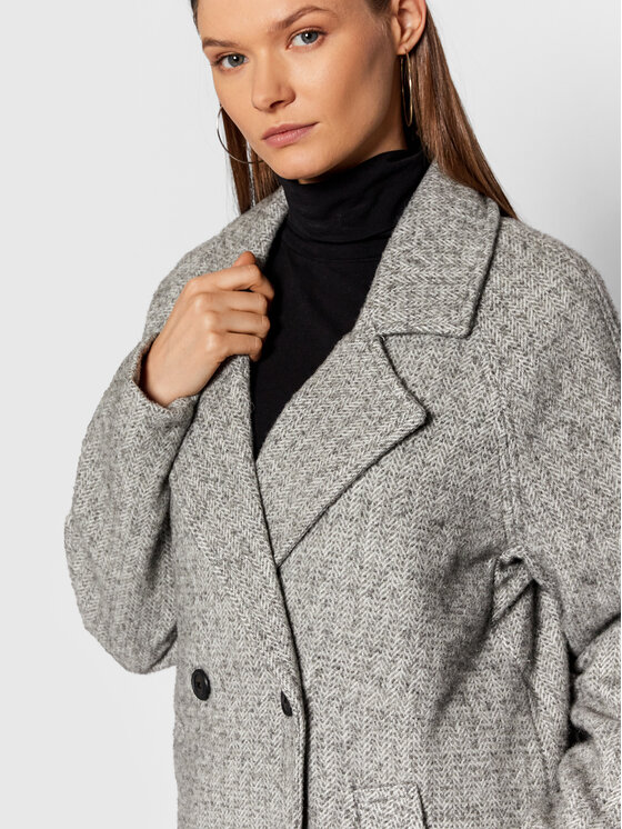Vero Moda Vero Moda Zimný kabát Jaida 10250985 Sivá Regular Fit