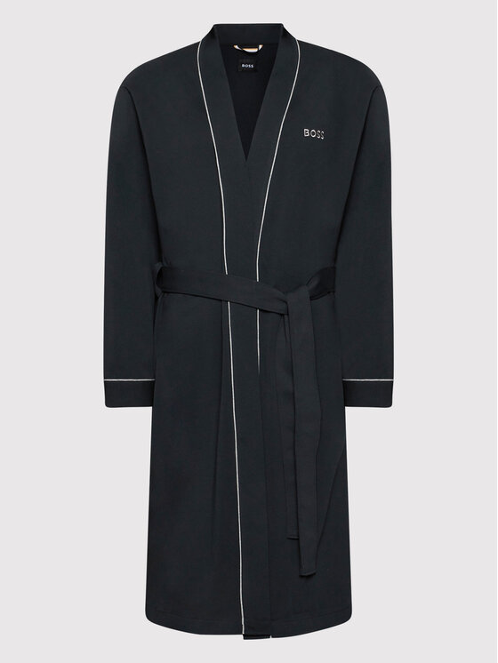 BOSS Boss Chalatas Kimono 50469624 Juoda