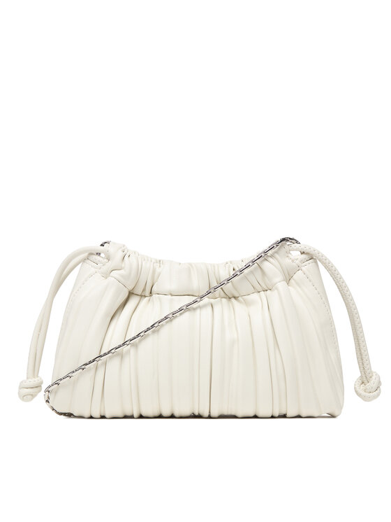Calvin Klein Calvin Klein Geantă Drawstring Plisse Conv Mini Cb P LV04F3077G Alb