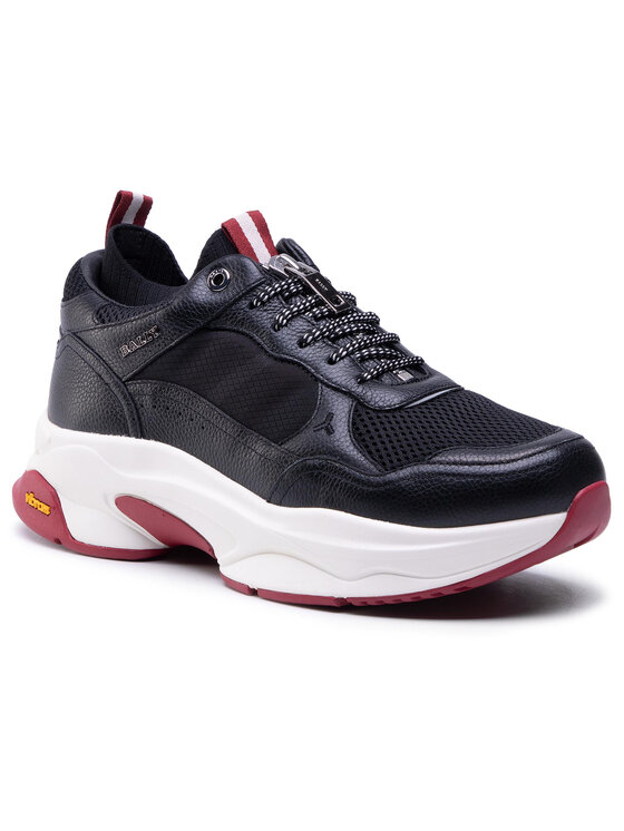 Sneakersy Bally, Rozmiar 41.5, Czarne, Viber 6231243