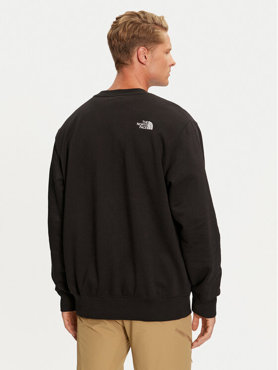 The North Face The North Face Pulóver Essential NF0A89ET Fekete Regular Fit