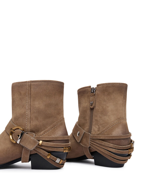 PINKO PINKO Kowbojki Jane 07 SD0557P151 Beżowy