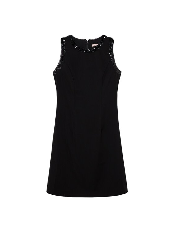 Oltre Oltre Vestito da giorno 7029R005035N033 Nero Slim Fit