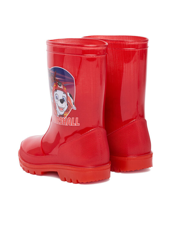 Paw Patrol Paw Patrol Kalosze CEO-NJ-SS26-311PAW Czerwony