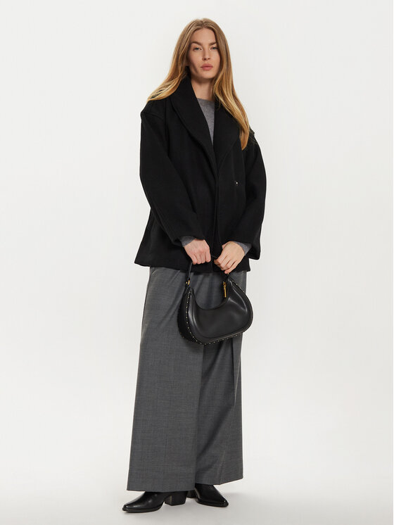 Gina Tricot Gina Tricot Демісезонна куртка 22988 Чорний Regular Fit