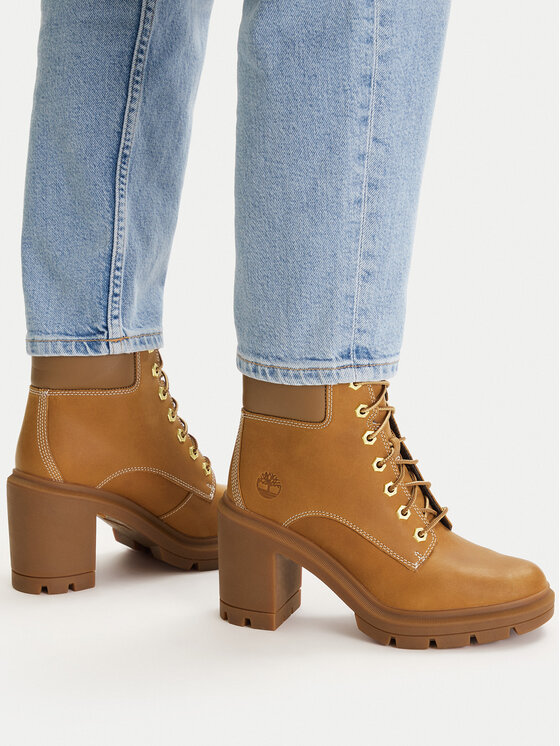 Timberland Timberland Botine Allington Heights Mid Lace Up TB0A2CKCEN11 Maro