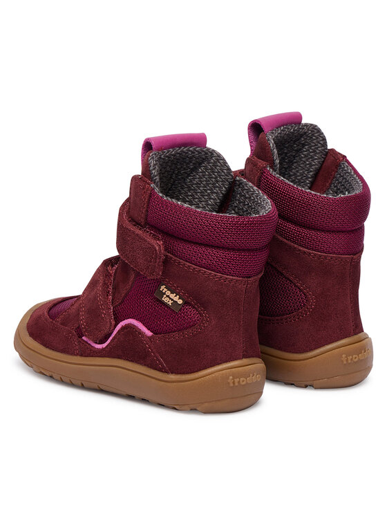 Froddo Froddo Kozaki Barefoot Tex Winter Tl G3160247-6T S Bordowy