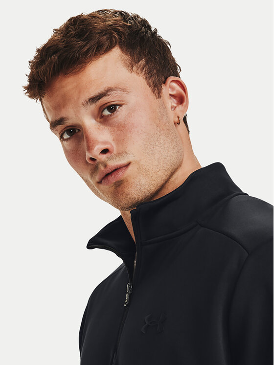 Under Armour Under Armour Majica dugih rukava Armor Fleece 1373358 Crna Regular Fit