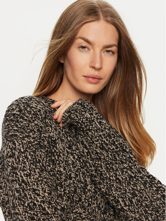 Herskind Herskind Кардиган Sabina 5332151 Сив Relaxed Fit
