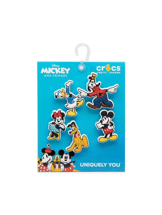 Ozdoba do butów Crocs, Kolorowy, Jibbitz Disney Mickey & Friends 5 Pack 10010001