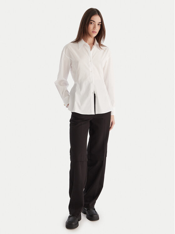 HUGO HUGO Koszula Etnaa 50548428 Biały Regular Fit