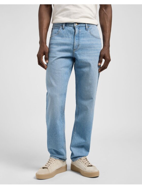 Lee Lee Jeansy OSCAR Niebieski jasny Loose Fit