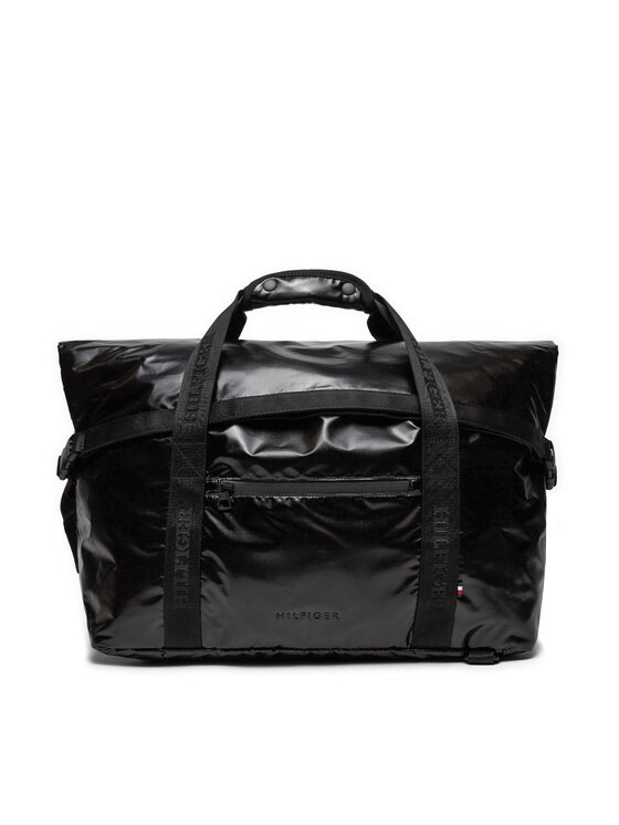 Pánská Taška Tommy Hilfiger, Barva: Černá, Storm Duffle AM0AM12459