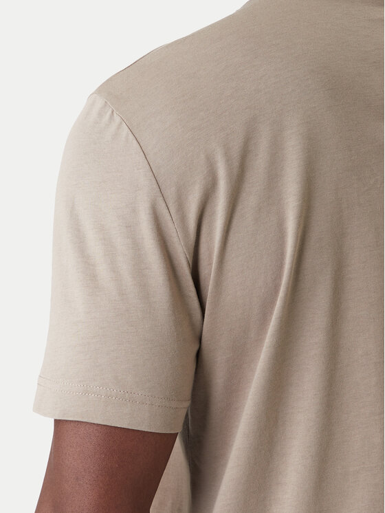 EA7 Emporio Armani EA7 Emporio Armani Тишърт 7M001307 AF10375 U6167 Бежов Regular Fit