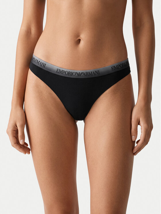 Emporio Armani Underwear Emporio Armani Underwear Komplet brazilskih hlačk﻿ EW000402 AF25572 UC001 Črna
