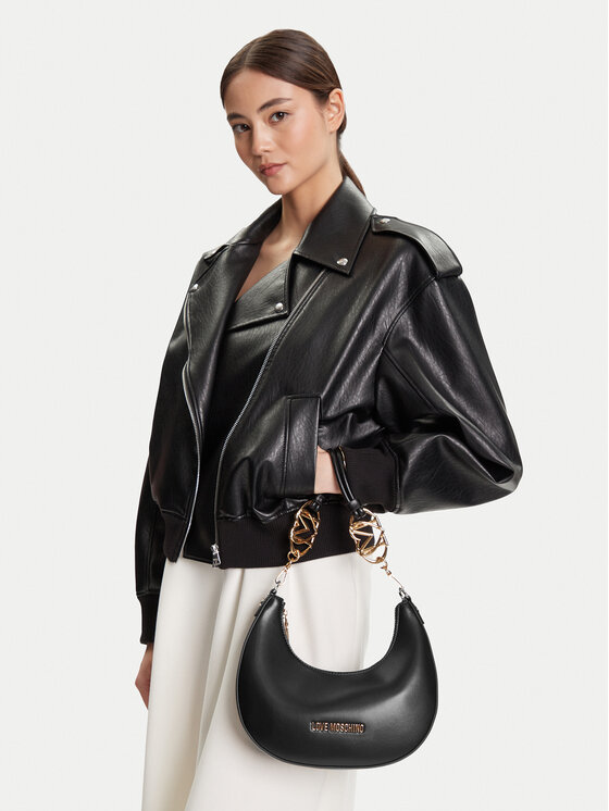 LOVE MOSCHINO LOVE MOSCHINO Ročna torba JC4048PP1NLF0000 Črna