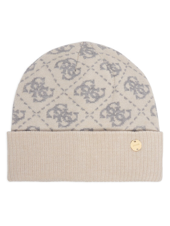 Guess Guess Набір Шарф і Шапка GFBOX WP6401 Кремовий