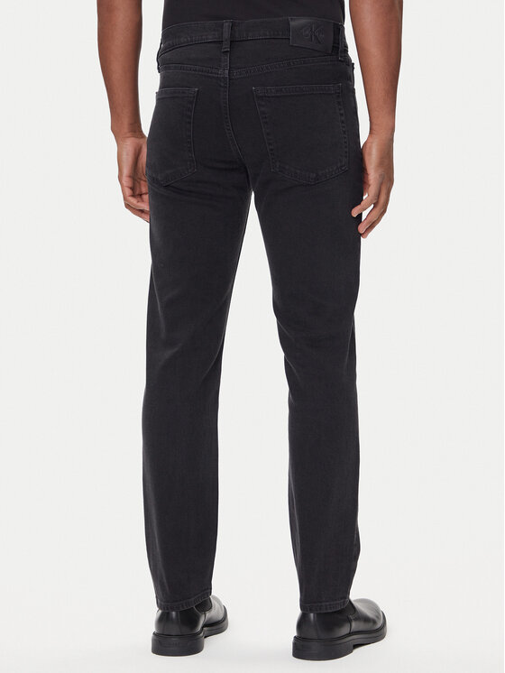 Calvin Klein Calvin Klein Blugi LV04RD902G Negru Slim Fit