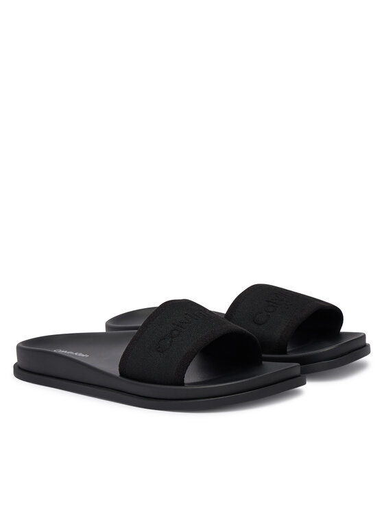 Calvin Klein Calvin Klein Plätud City Sandal Mule Webbing HW0HW02887 Must