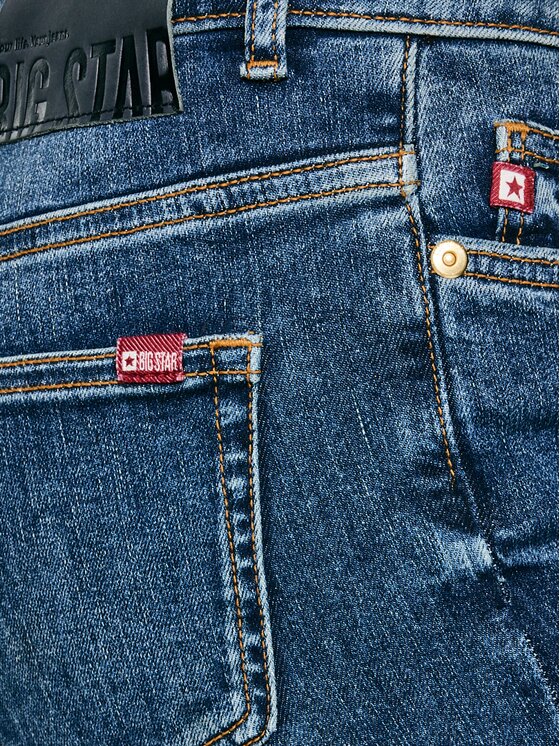 BIG STAR BIG STAR Jeansy ADELA_BOOTCUT_536_190 Granatowy Bootcut Fit