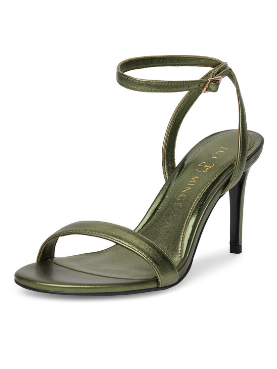 Eva Minge Eva Minge Sandalen AGERATUM-LT133-6 Grün