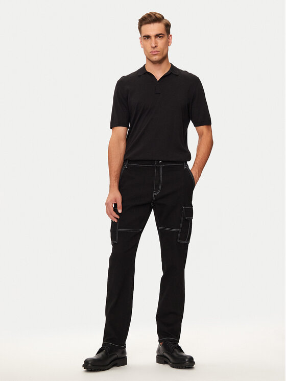 Only & Sons Only & Sons Hlače Sedge 22030724 Crna Straight Fit