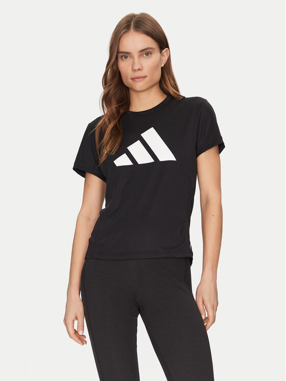 adidas Funkčné tričko Run It IL7227 Čierna Regular Fit