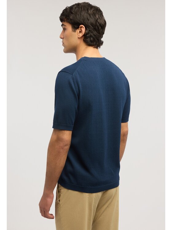 Trussardi Trussardi Sweter M0588000063N034 Niebieski Regular Fit