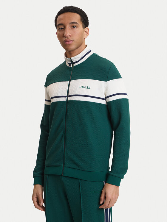 Guess Bluză Z6GQ29 K3212 Verde Regular Fit
