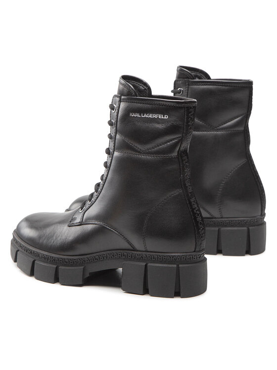KARL LAGERFELD KARL LAGERFELD Μποτάκια KL43250 Μαύρο