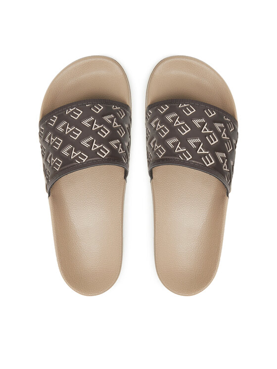 EA7 Emporio Armani EA7 Emporio Armani Pantoletten 7X000109 AF15125 M6088 Braun
