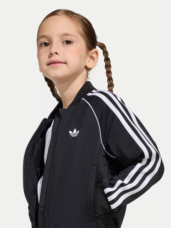 adidas adidas Tepláková súprava adicolor SST KD5741 Čierna Regular Fit