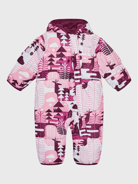 Columbia Columbia Зимовий комбінезон Snuggly Bunny™ Bunting 1516331 Рожевий Regular Fit